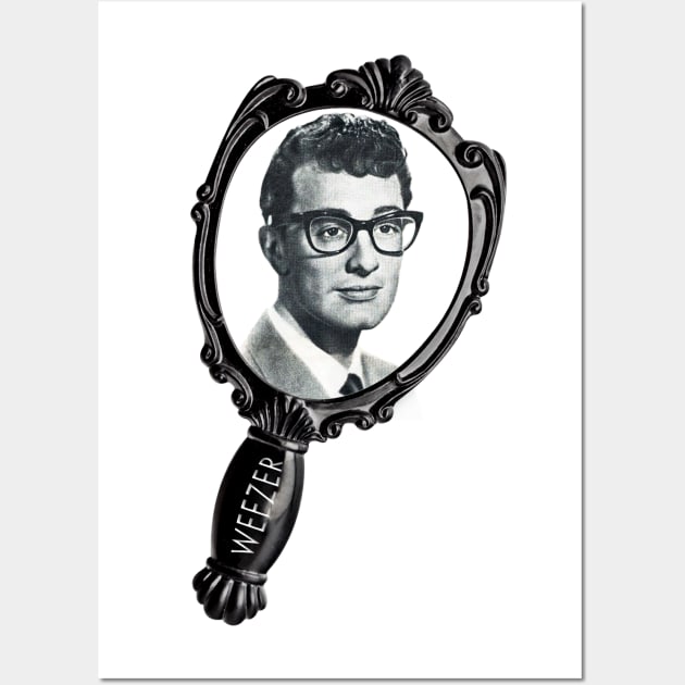 I look just like Buddy Holly Wall Art by ChickandOwlDesign